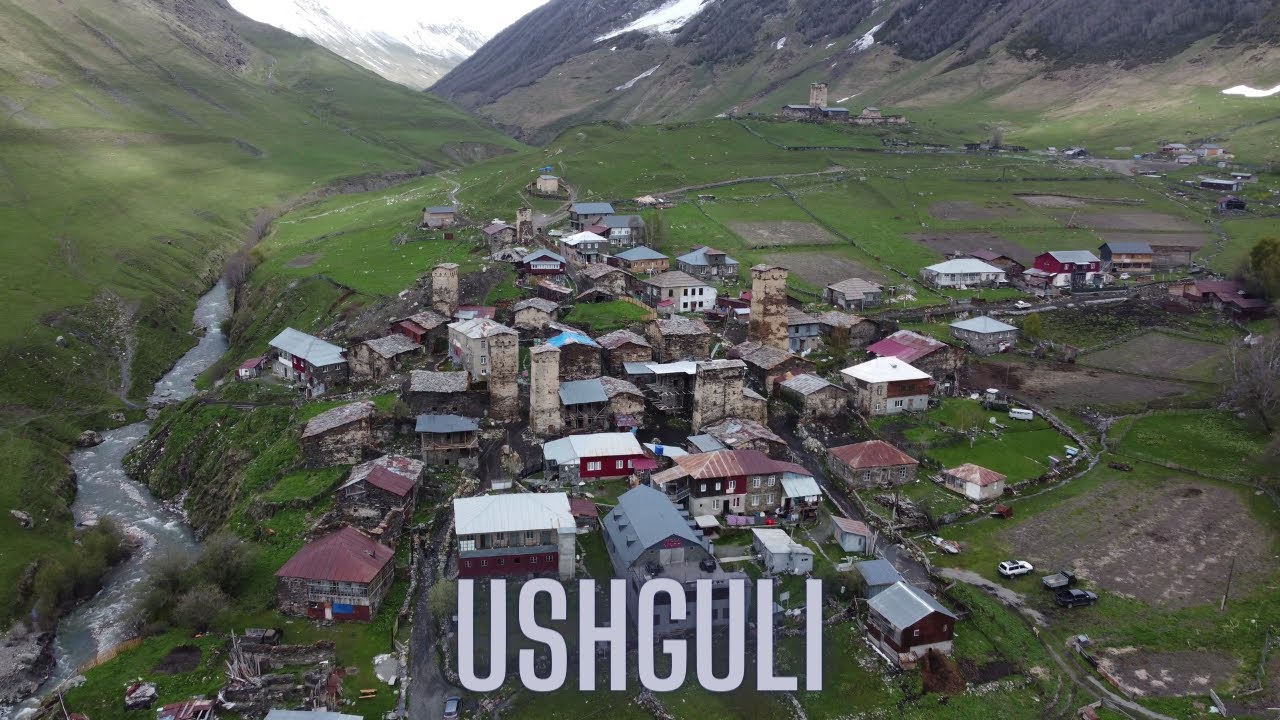 Ushguli, Georgia 🇬🇪 | Drone video [4K]