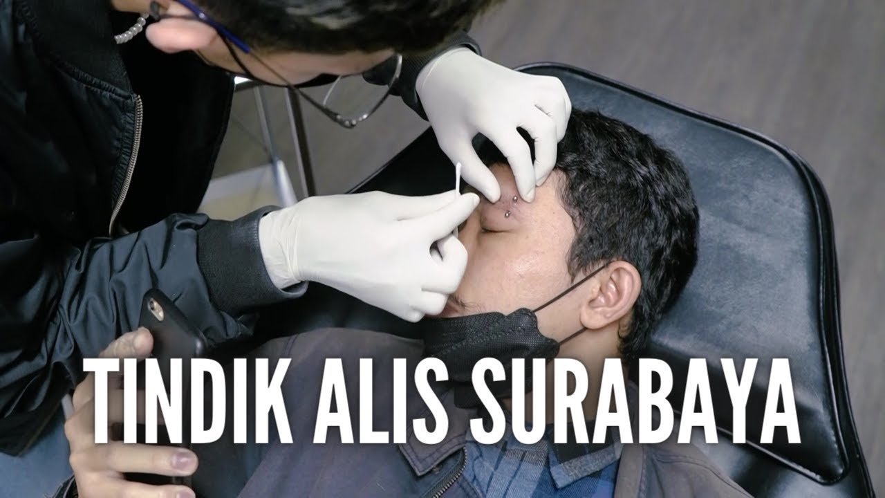 Tindik Alis Eyebrow Piercing SURABAYA