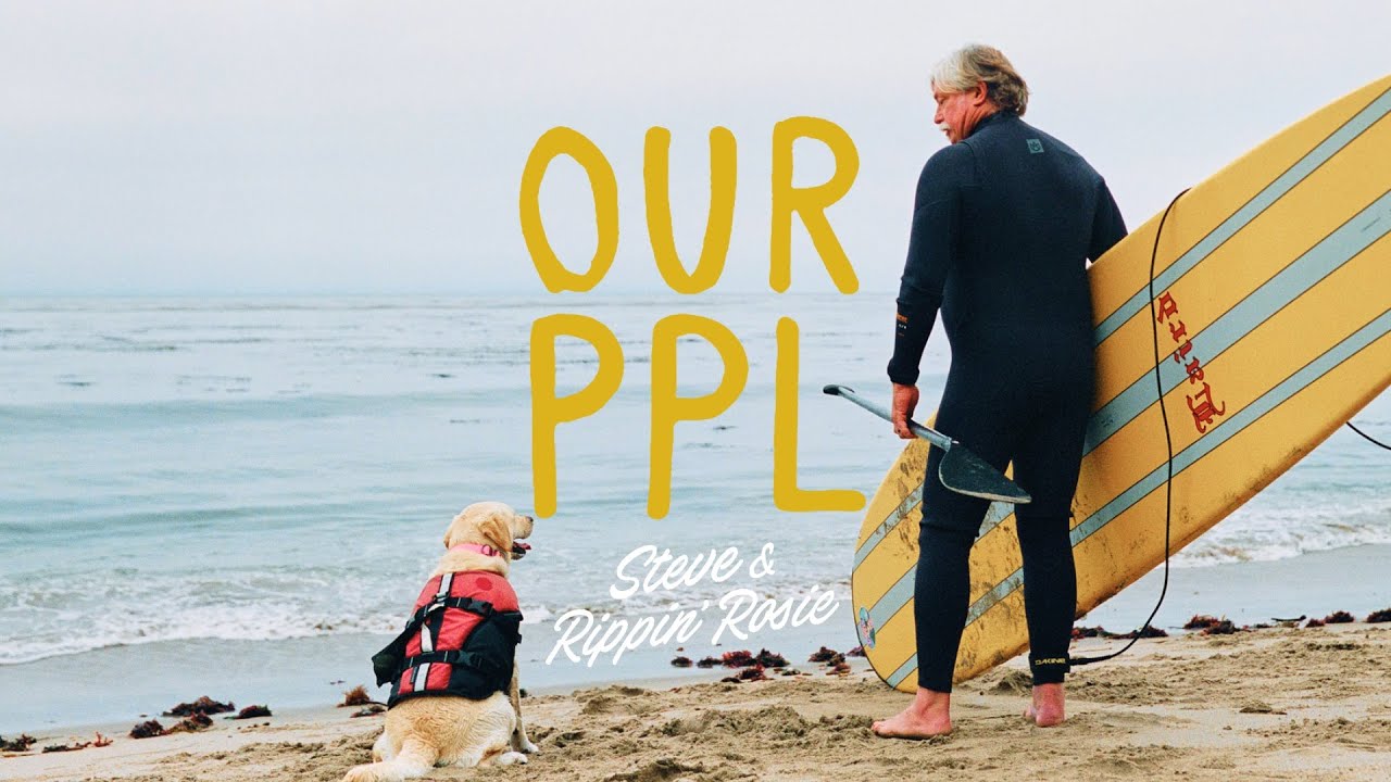 World-Class Surfing Dog with an Unbreakable Bond | Meet Rippin’ Rosie