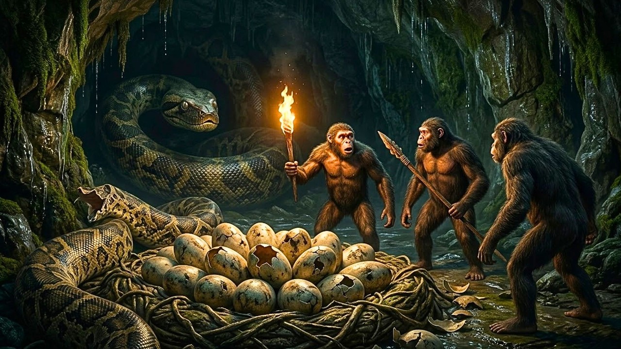 The Forbidden Cave: What Early Humans Found Inside the Titanoboa Nest!