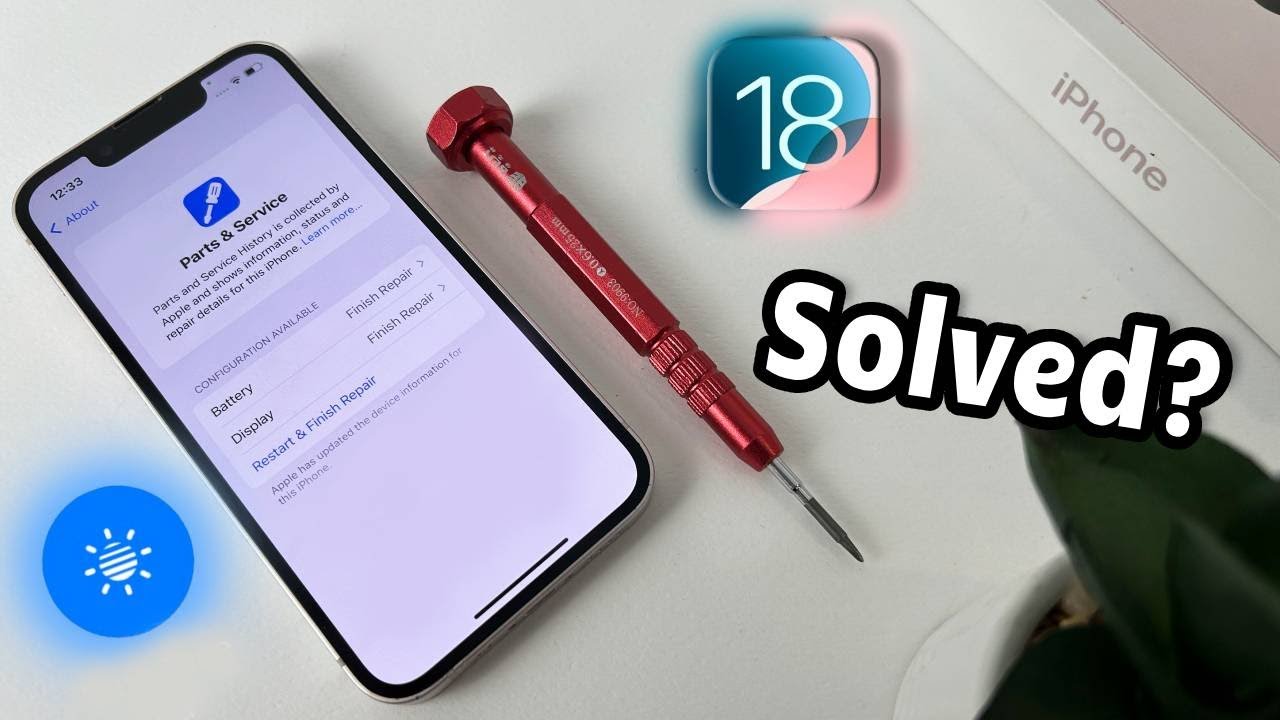 IOS 18  Changed the Game! Parts & Service Repair Assistant Feature