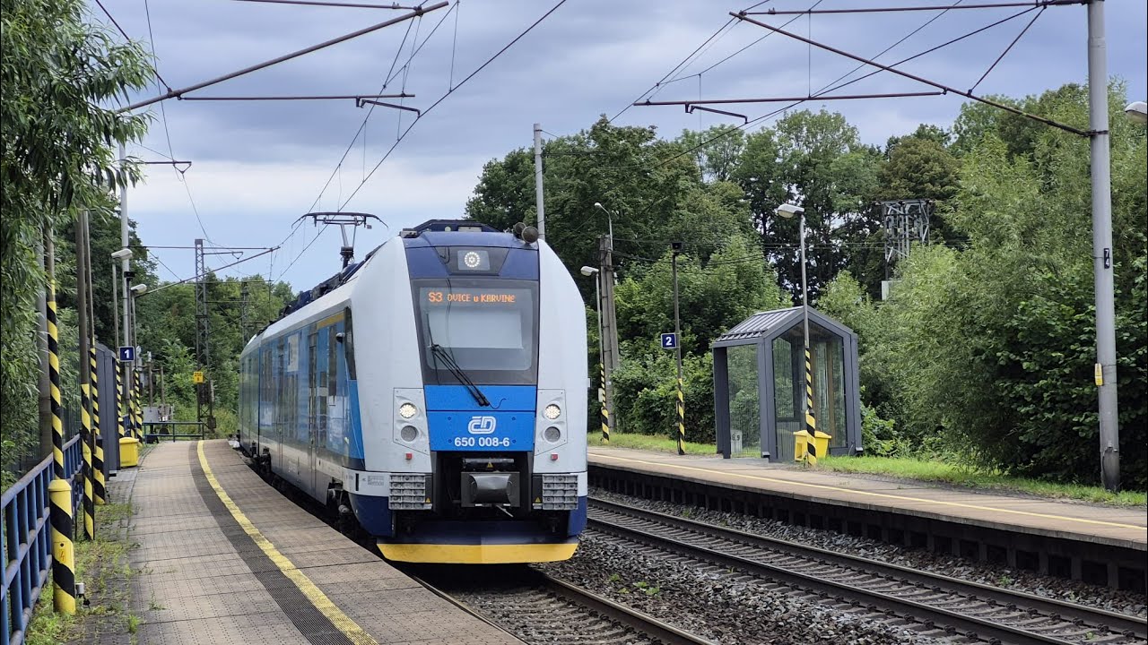 Vlaky Polanka nad Odrou / Pociągi Polanka nad Odrou - červenec / Lipiec 2025