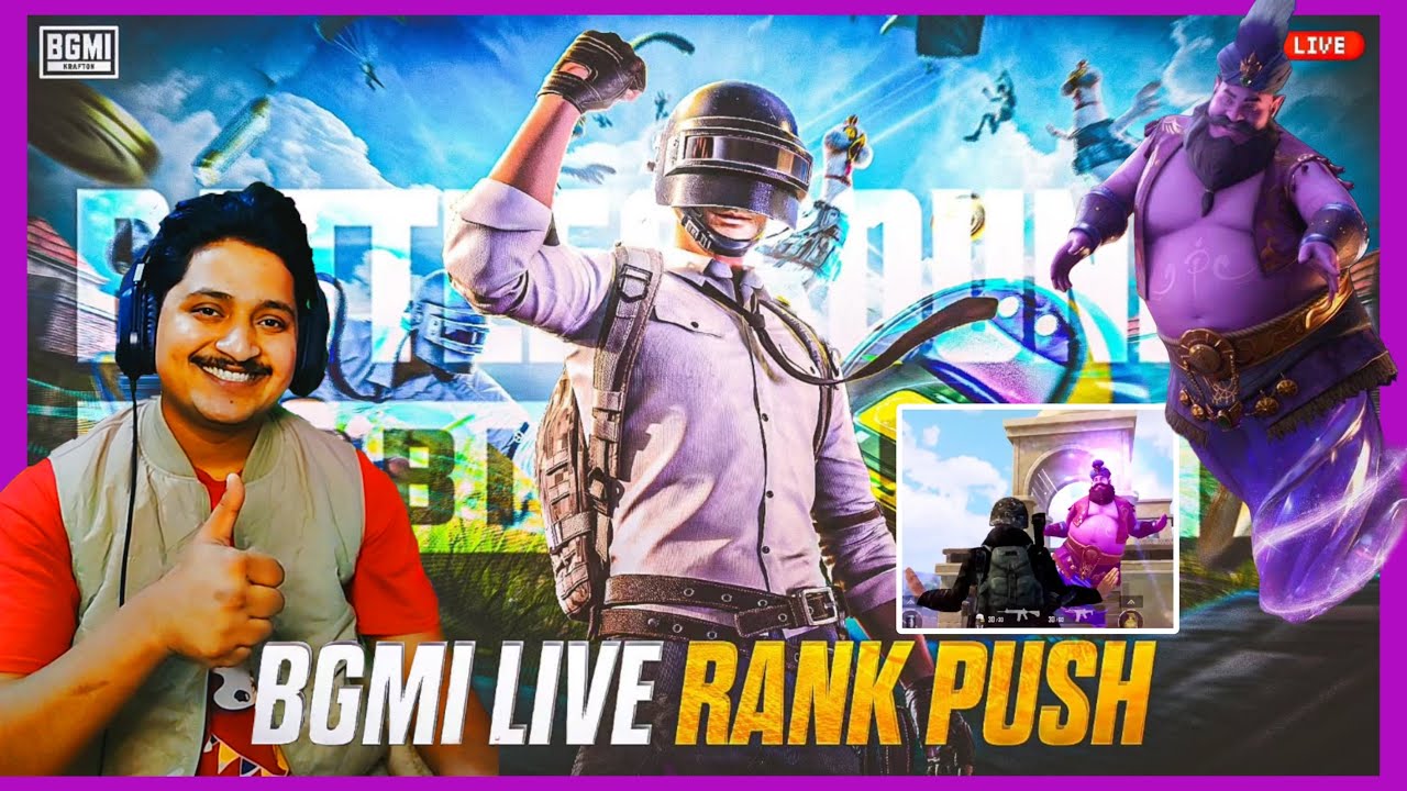 BGMI NEW EVENT| RANK PUSH DAY- 31.1| 4K 144 FPS GAMEPLAY | LIVE STREAMING