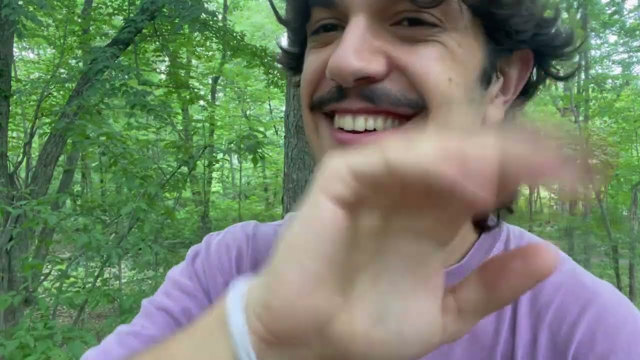 Lofi ASMR Rambles & Hands Sounds Outside