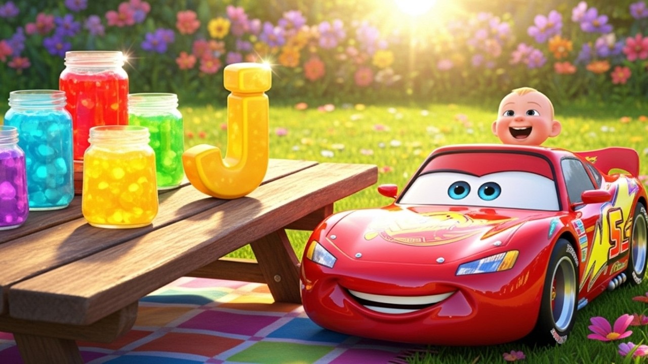 Wroom Wroom Car ABC Journey 🚗🔤 | Fun Alphabet Learning Ride for Toddlers and Kids Fun