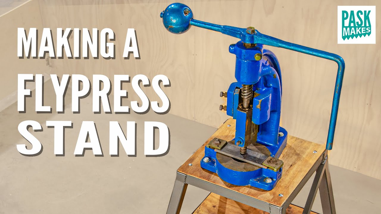 Making a Fly Press Stand