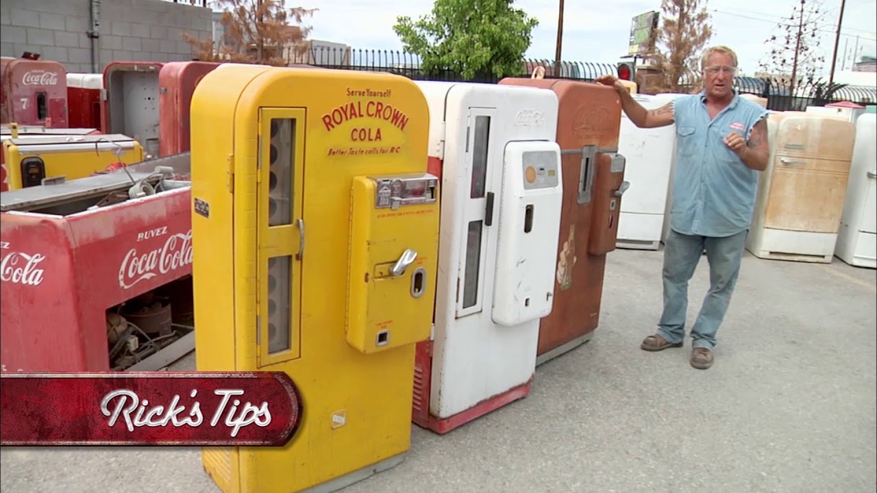 Most Valuable Vending Machine - Rick's Tips - American Restoration