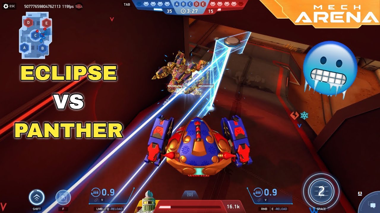 1 mistake and you lose the game | Mech Arena