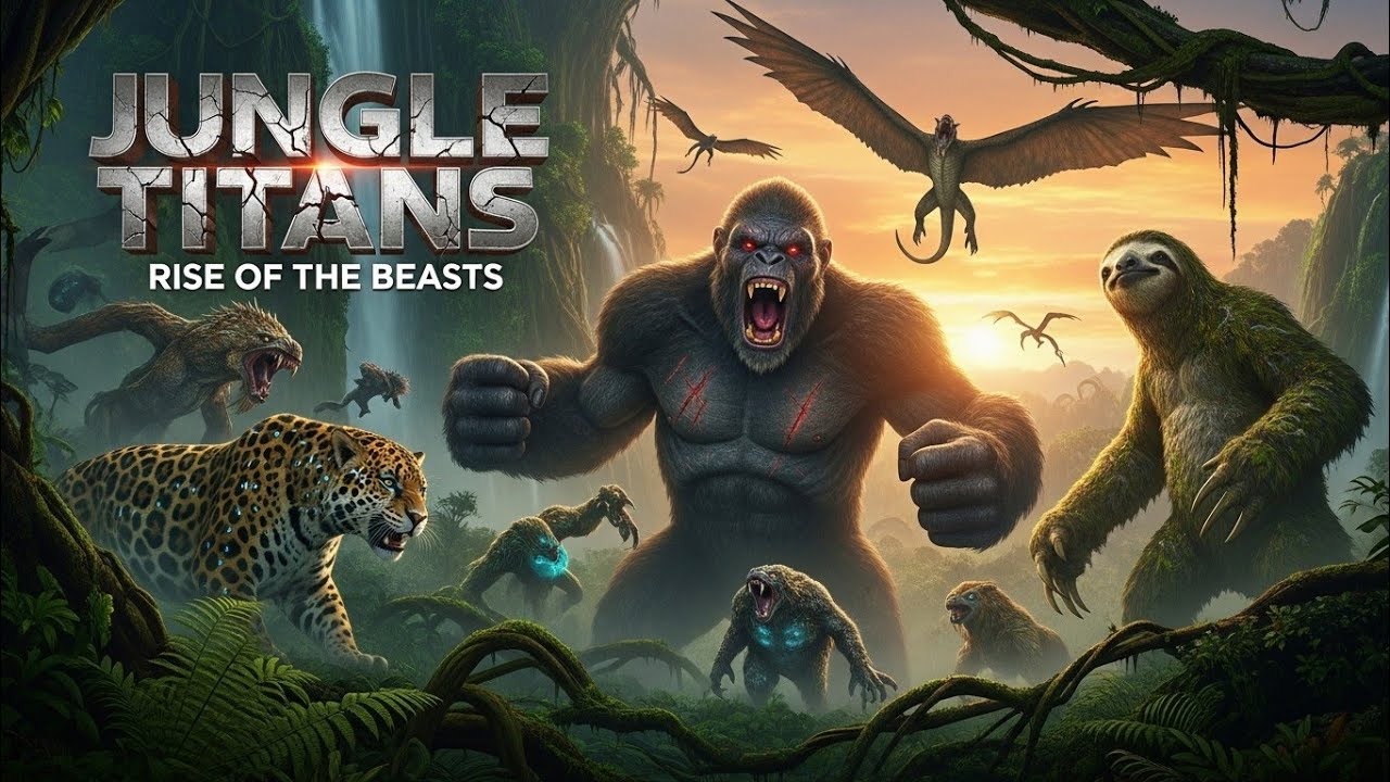 #JungleTitans#AIShortFilm#NextGenCinema  #EpicVisuals