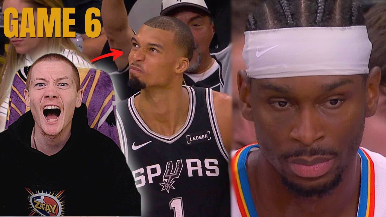 ПРЯМАЯ ТРАНСЛЯЦИЯ: Реакция на 6-ю игру Spurs против Thunder!