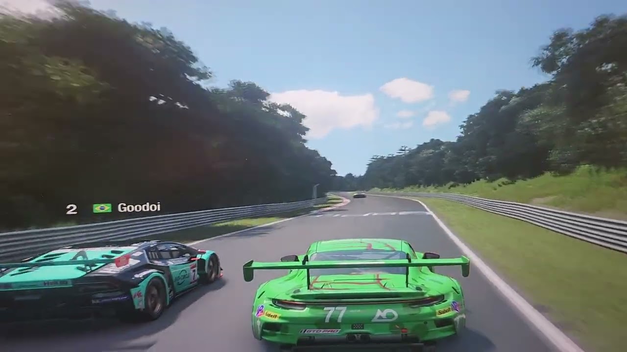 Chaotic reverse Nürburgring race gt7.