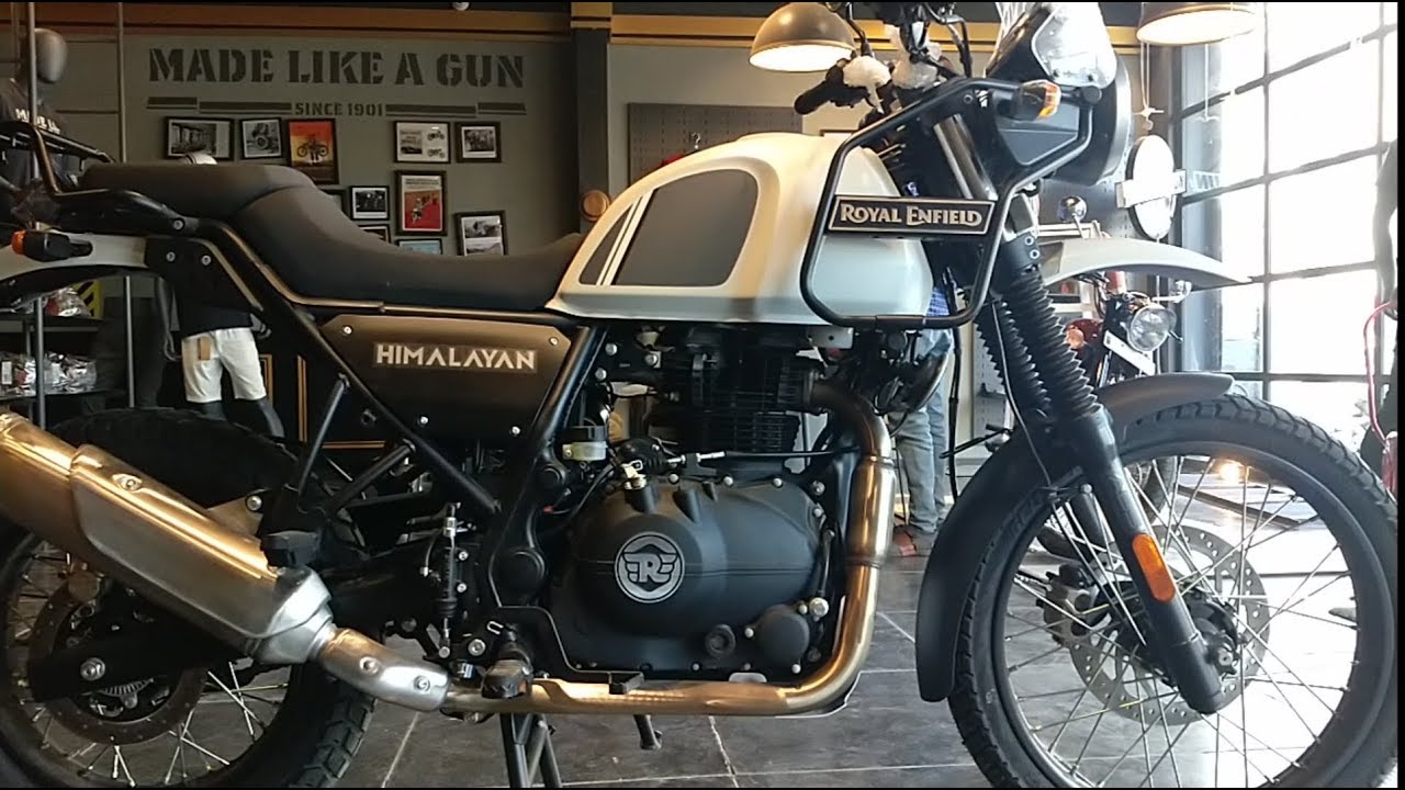 2020 BS6 Royal Enfield Himalayan l Snow White with Exhaust Note
