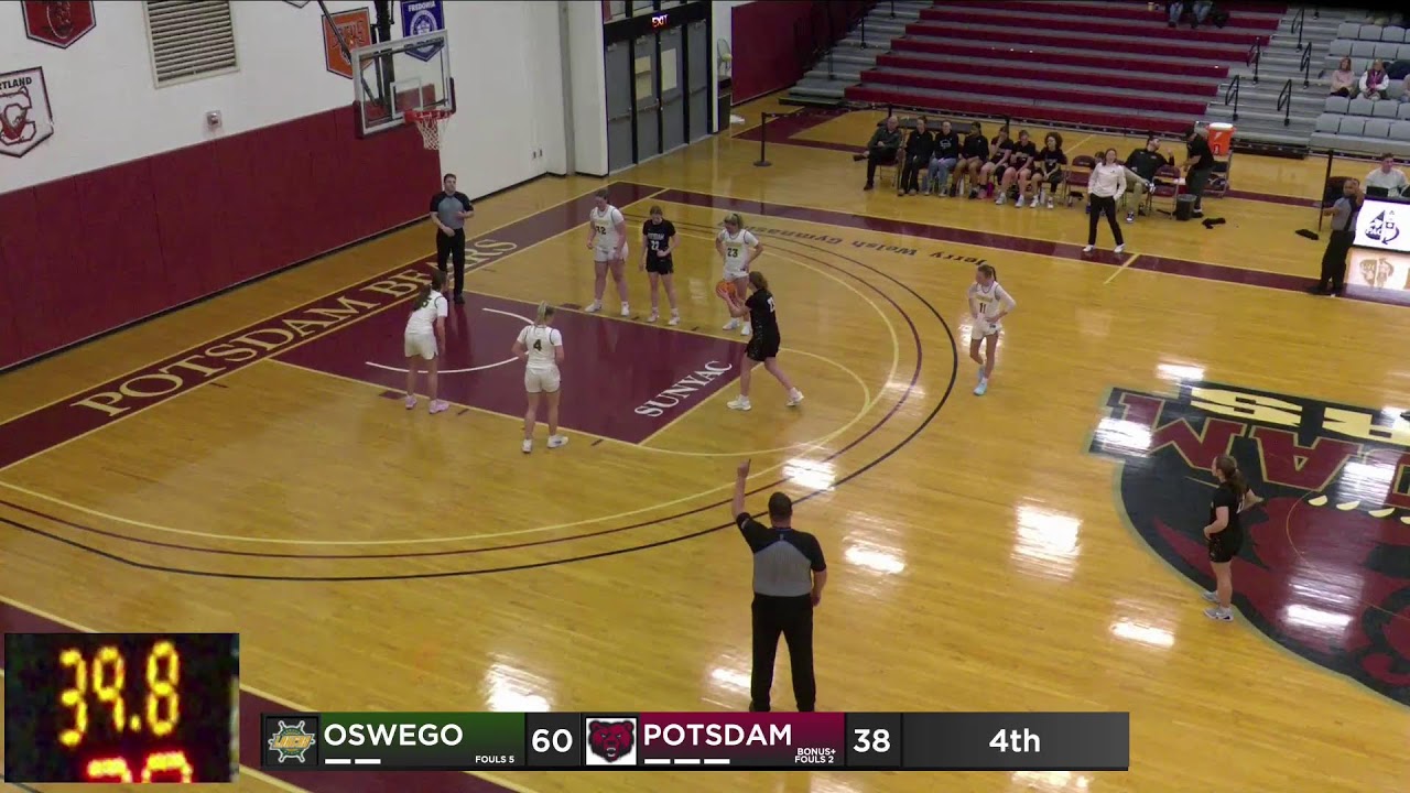 SUNY Potsdam vs Oswego State Women's Varsity Basketball