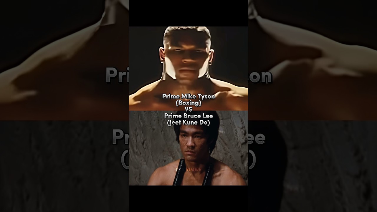 Mike Tyson vs Bruce Lee #shorts #explorepage