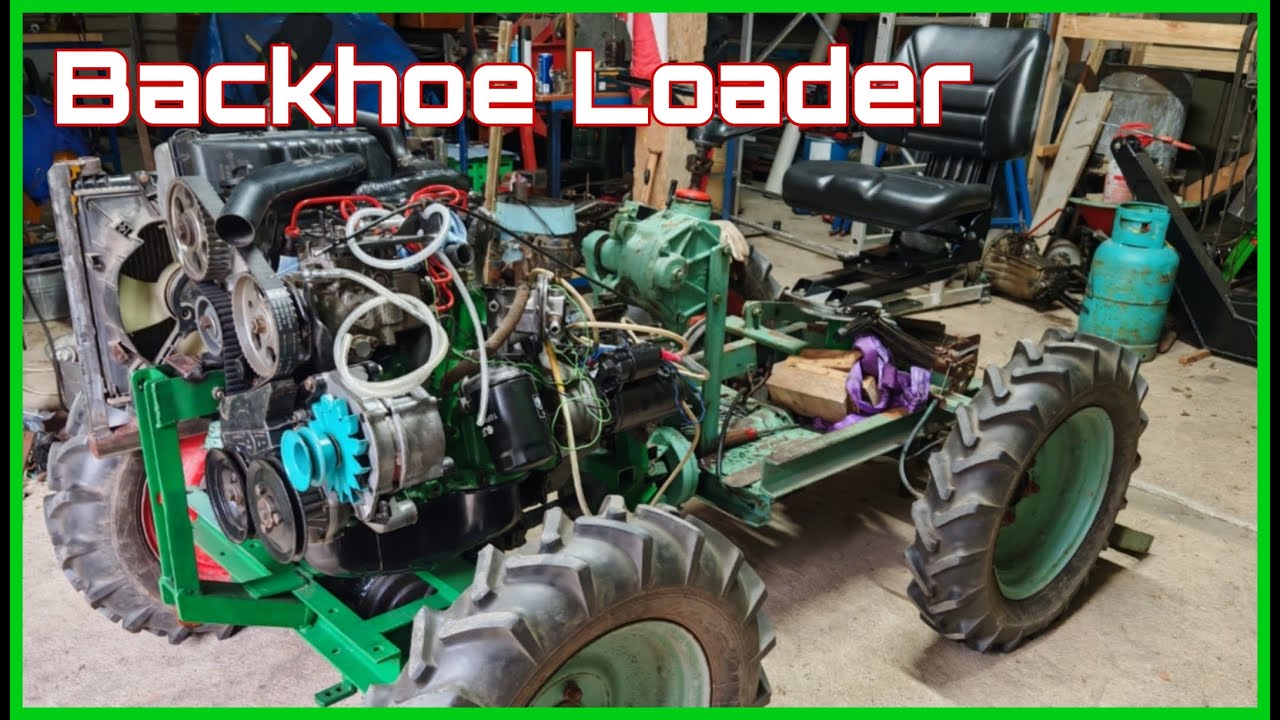 Homemade Excavator Backhoe Ep 2