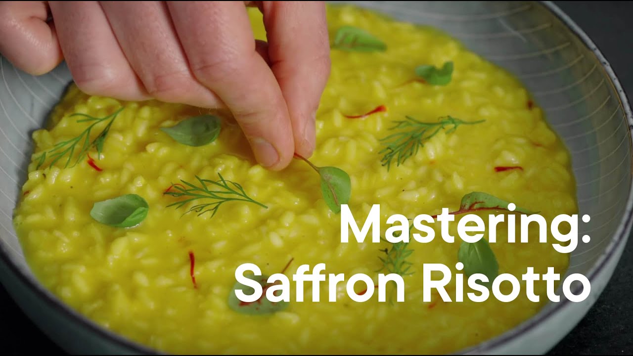 The Pro Chef Secrets Behind a Classical Saffron Risotto
