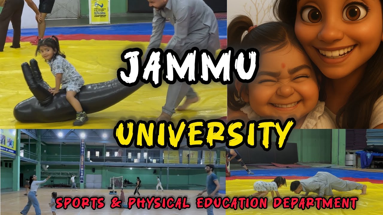 University of Jammu | Department of Sports & Physical Education | Indoor Games and Masti | J&K