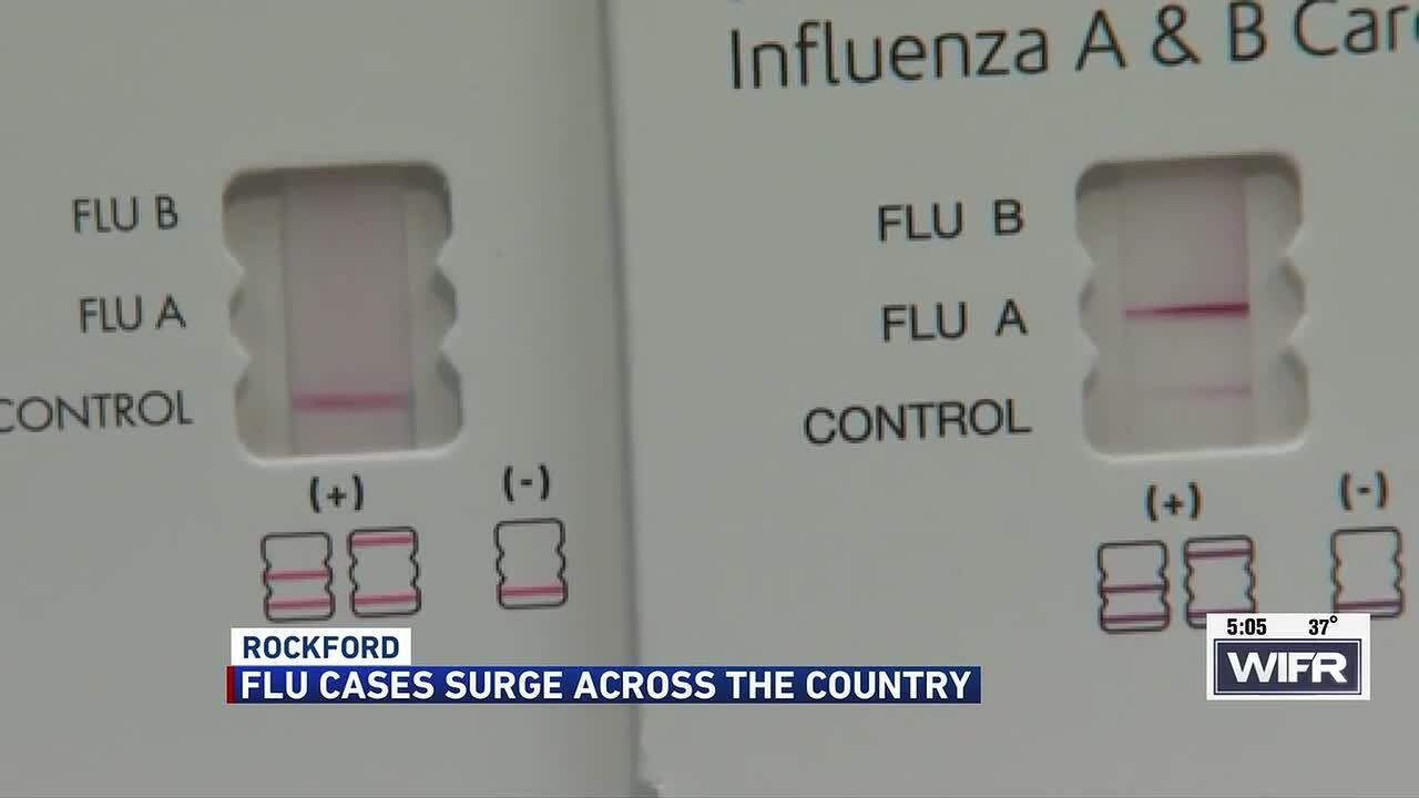 Flu cases surge across the country as families gather for the holidays