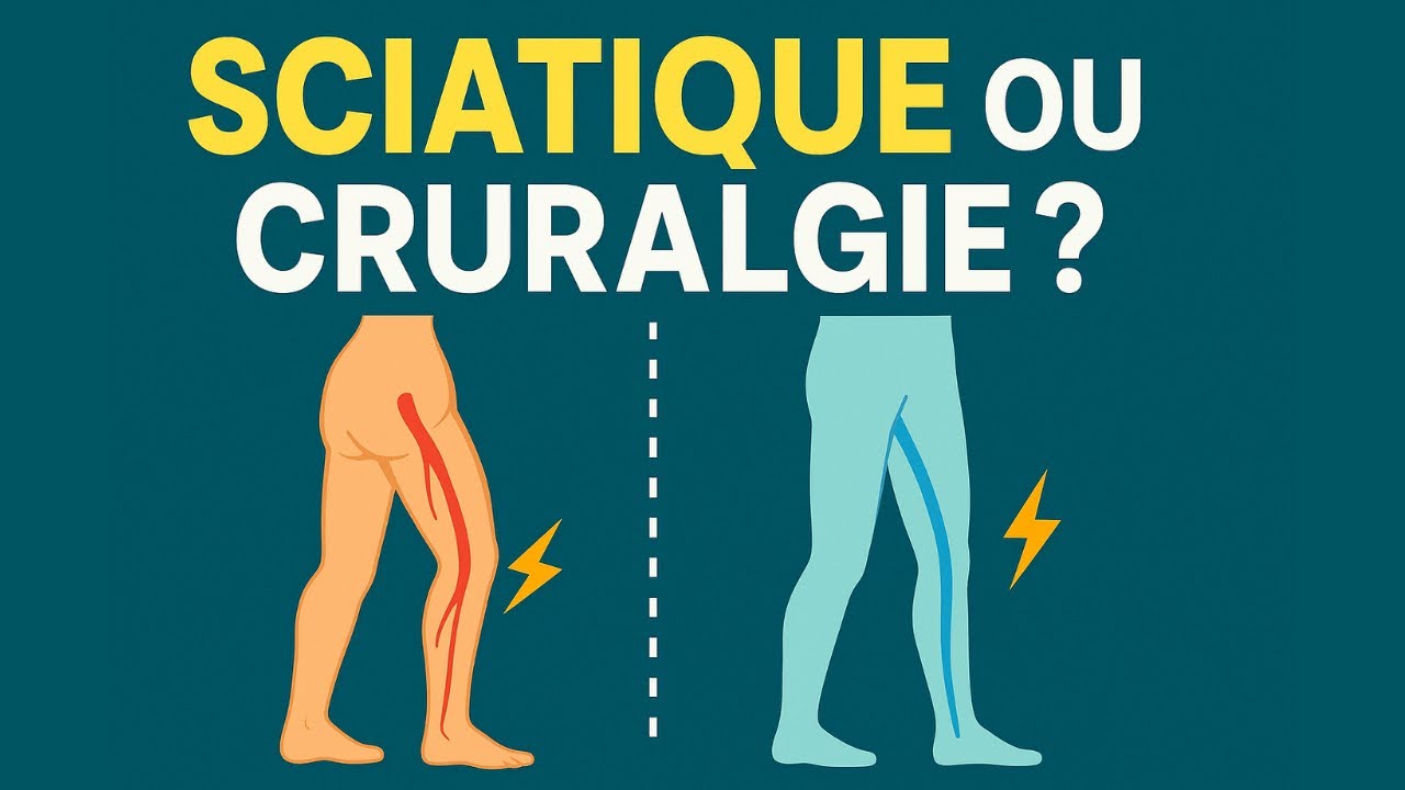 Sciatique ou cruralgie : comment faire la diff&eacute;rence ?