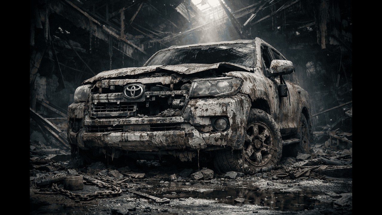 Full Rebuild Process | Abandoned Toyota Land Cruiser 300 2022 Restoration