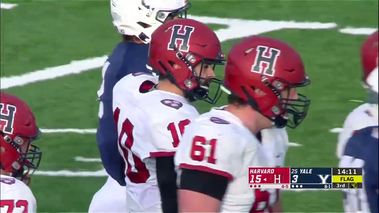 Harvard vs Yale Highlights    Week 13   College Football 2019