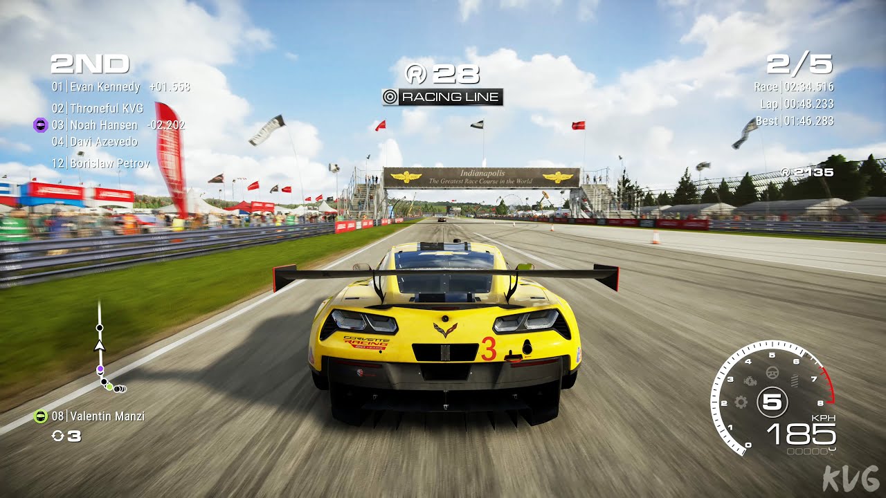 GRID Legends - Indianapolis (Sport Circuit) - Gameplay (PC UHD) [4K60FPS]
