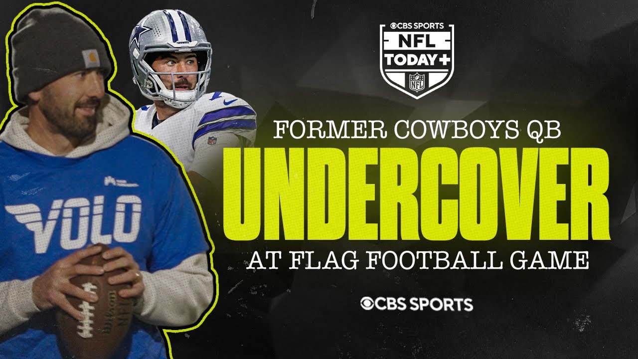 Former NFL QB pulls up to a random flag football game (he absolutely COOKED)