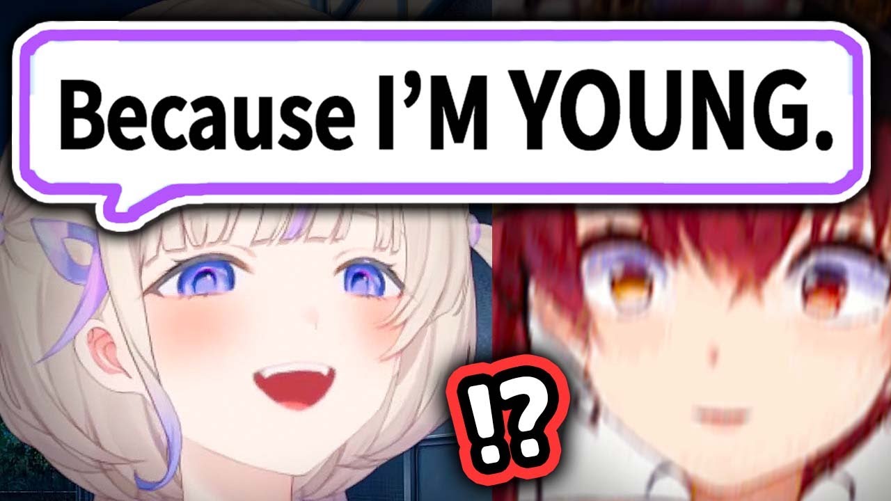 Hajime Keeps Roasting Marine's Age And Breaking Her Mind【Hololive】