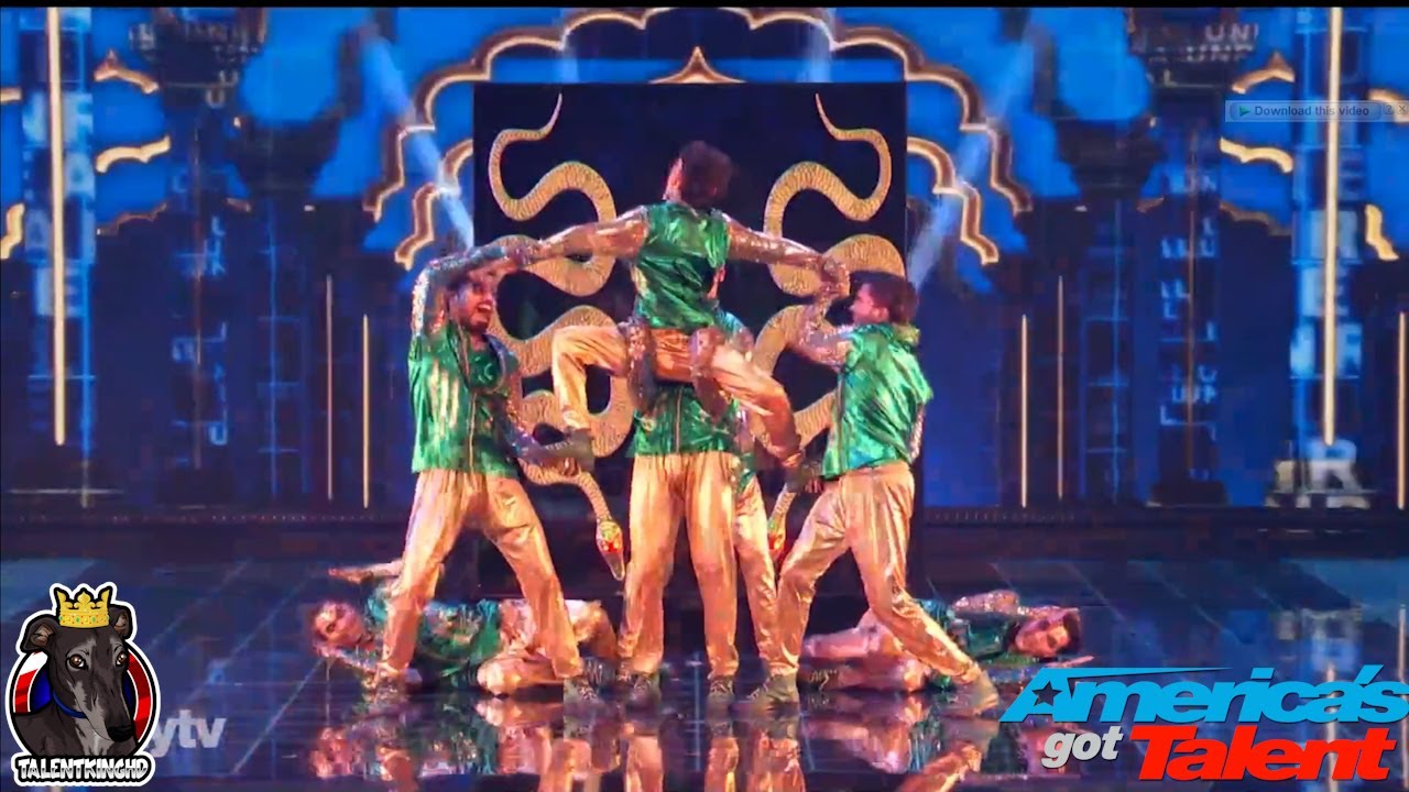 Unreal Crew Full Semi Final Performance | America's Got Talent 2025 Semi Final