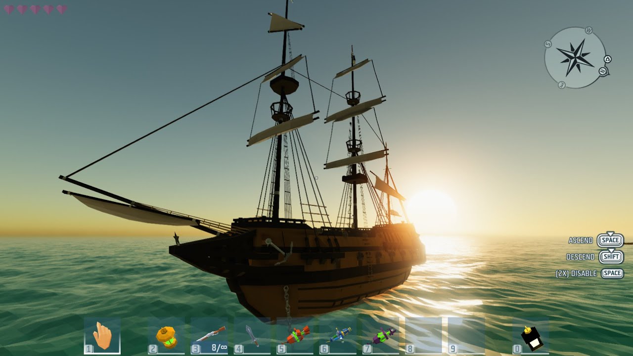 PIRATE SHIP TOUR! | Ylands Ship Tours (3)