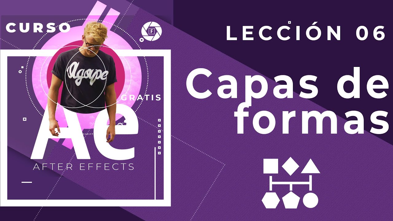 Curso After Effects completo - Lección 06: Capas de formas