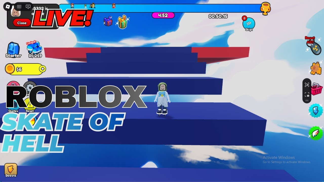 Live! Roblox Skate of Hell Special Ramadhan 15 March 2026
