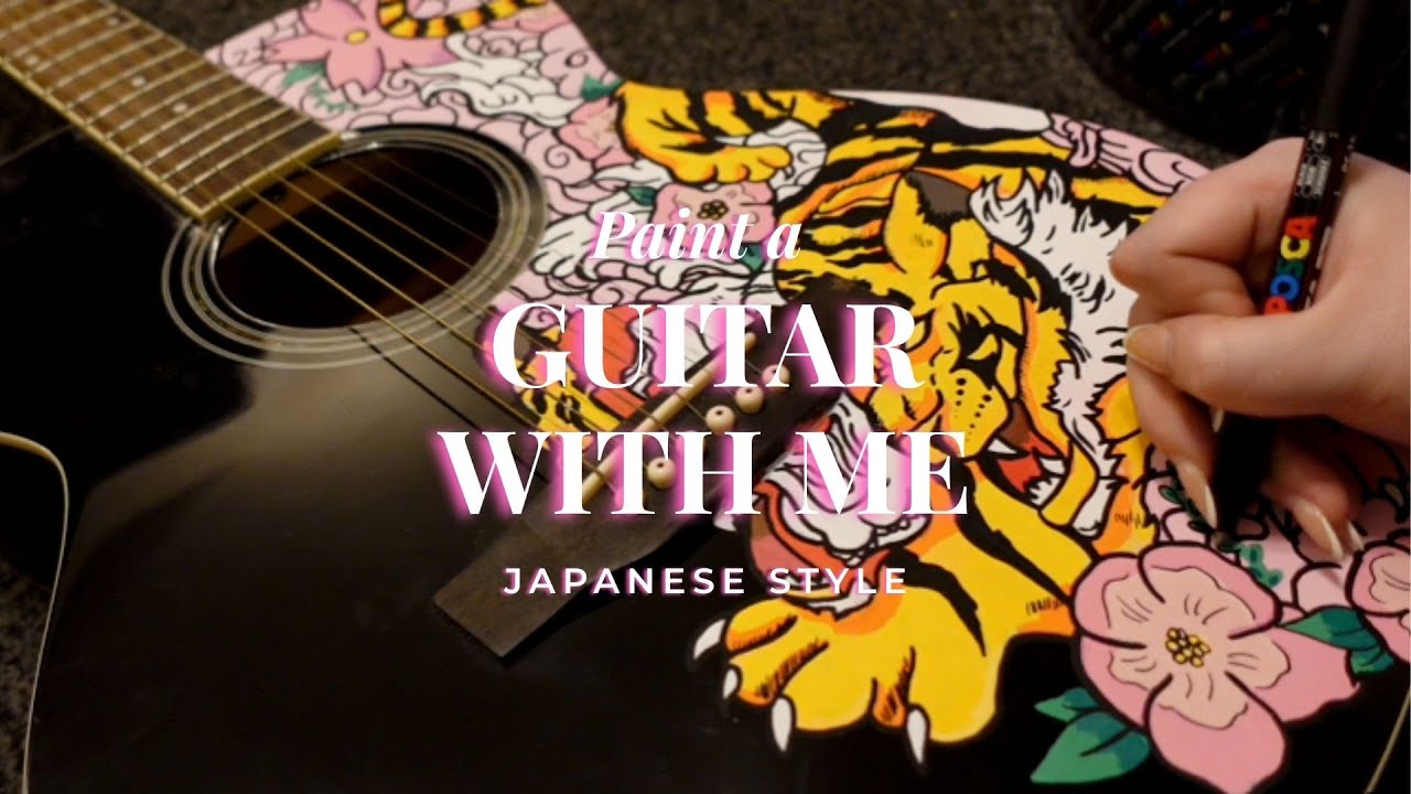 Paint a guitar with me - (ep2)