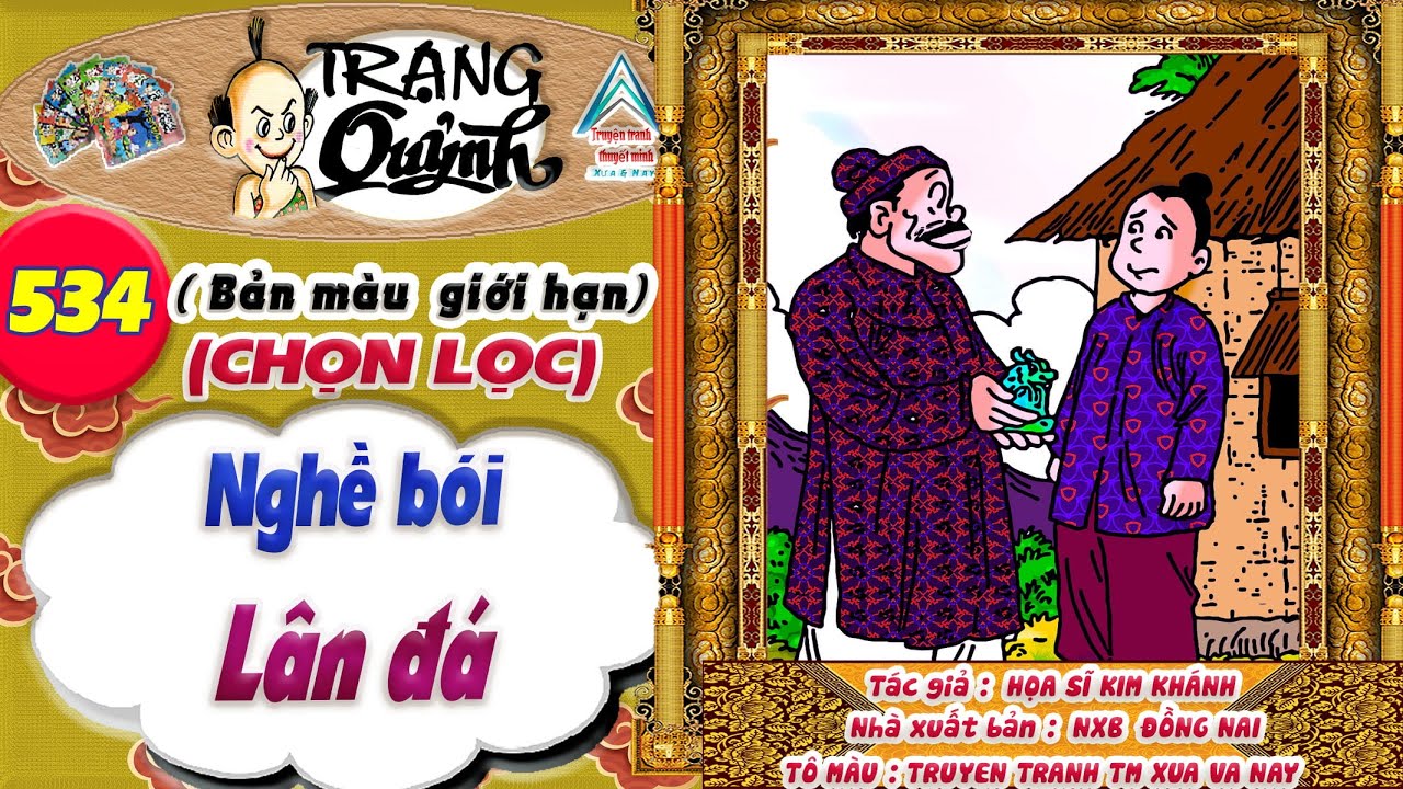 Trạng Quỷnh I Tập 534 I Bản màu giới hạn tuyển chọn: Nghề bói @Truyen tranh TM xua va nay