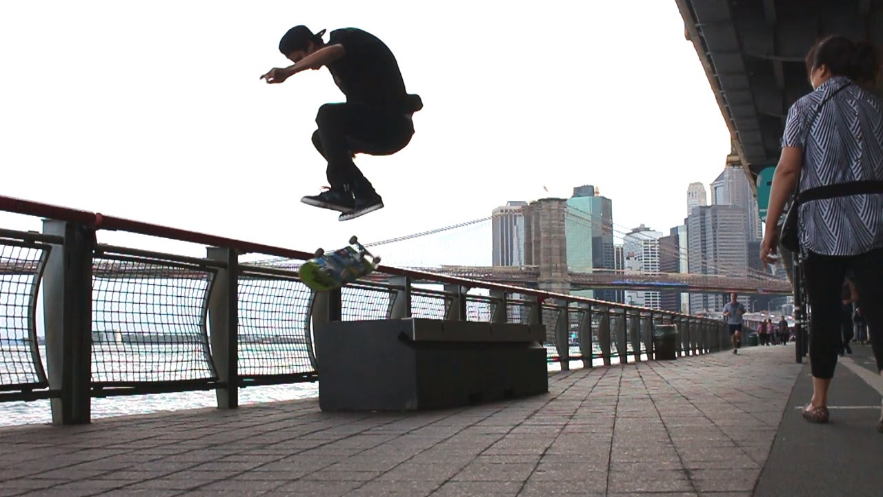 Luan de Oliveira e Cezar Gordo em NY | sobreskate