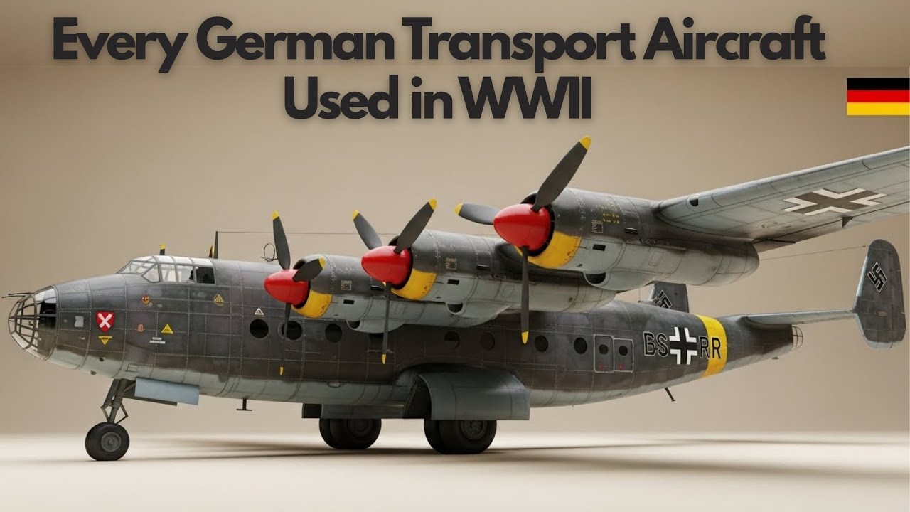 Every German Transport Aircraft Used in WWII
