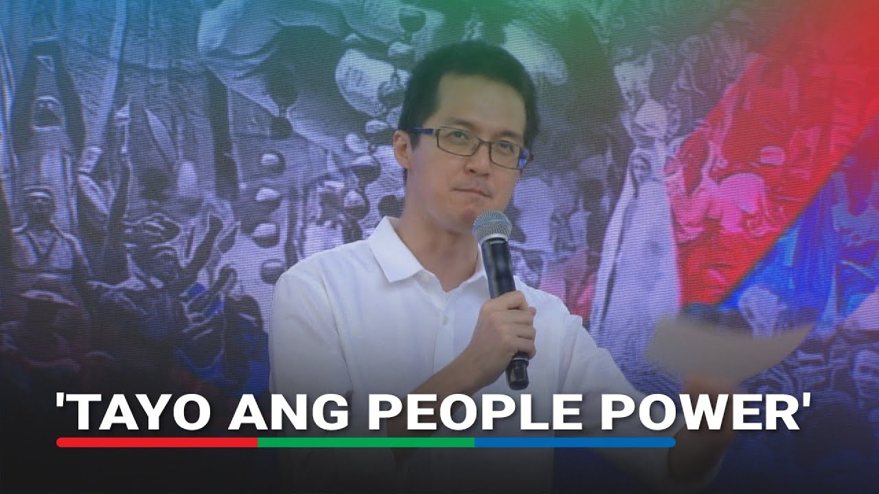Kiko Dee hinikayat ang mga kabataan na ituloy ang diwa ng EDSA