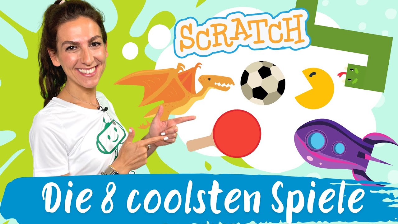 Das sind die Top 8 der coolsten Spiele in Scratch 😻 | Silicon Valley Kids