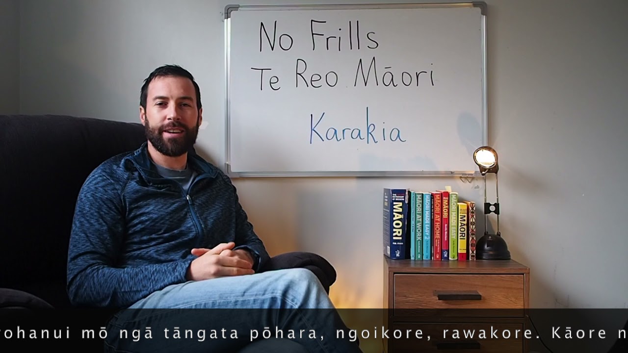 An Awesome Prayer in Te Reo Māori