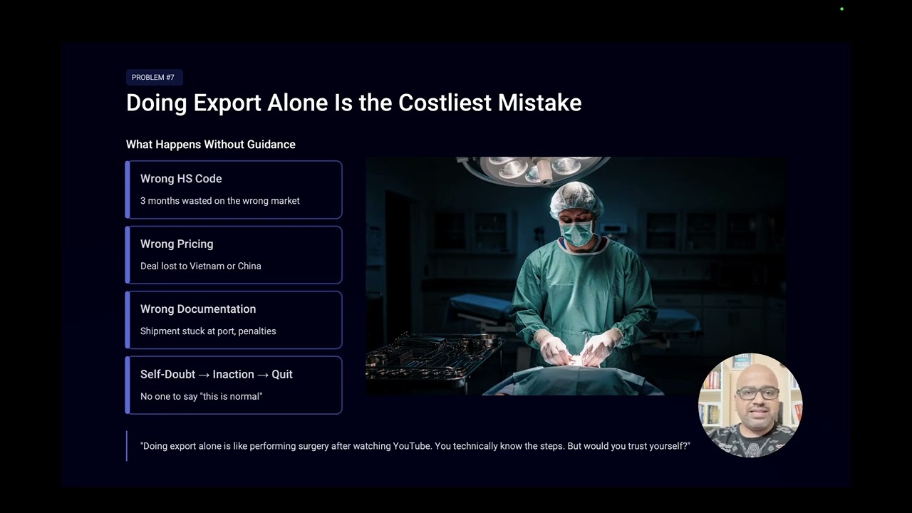 Why are exports not happening after obtaining IEC? 7 Mistakes | Export Business Hindi