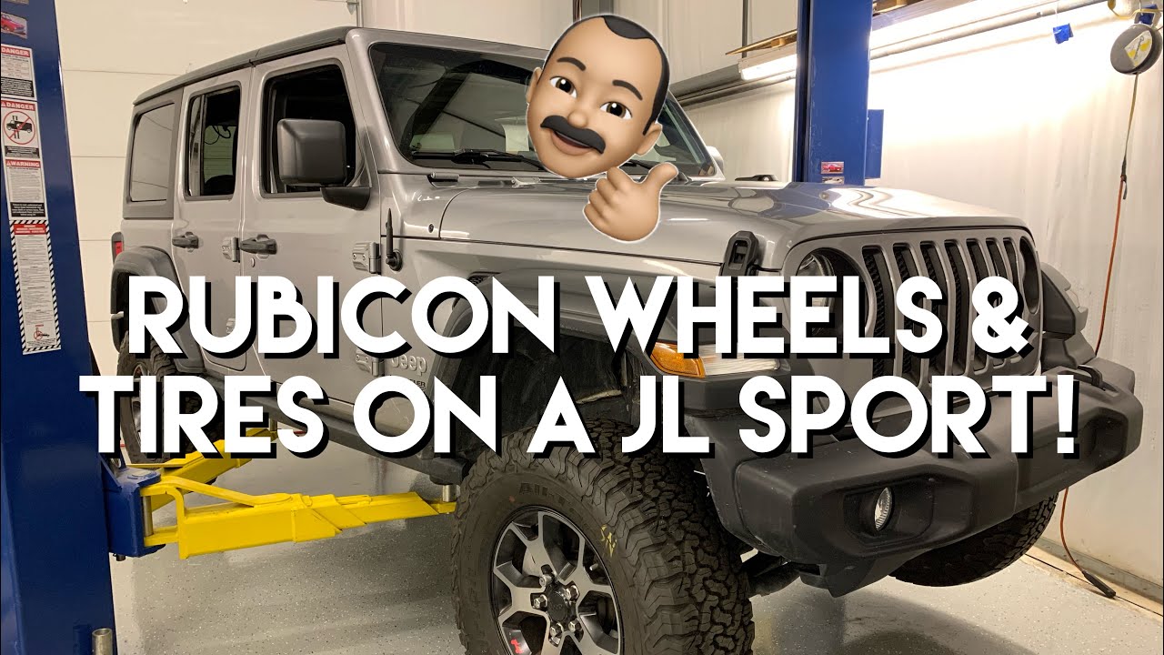 Rubicon Wheels & Tires on the JL Sport