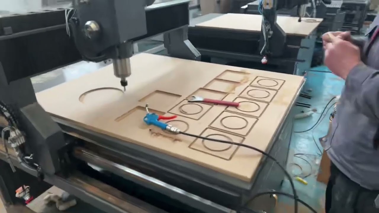 Small cnc router test 