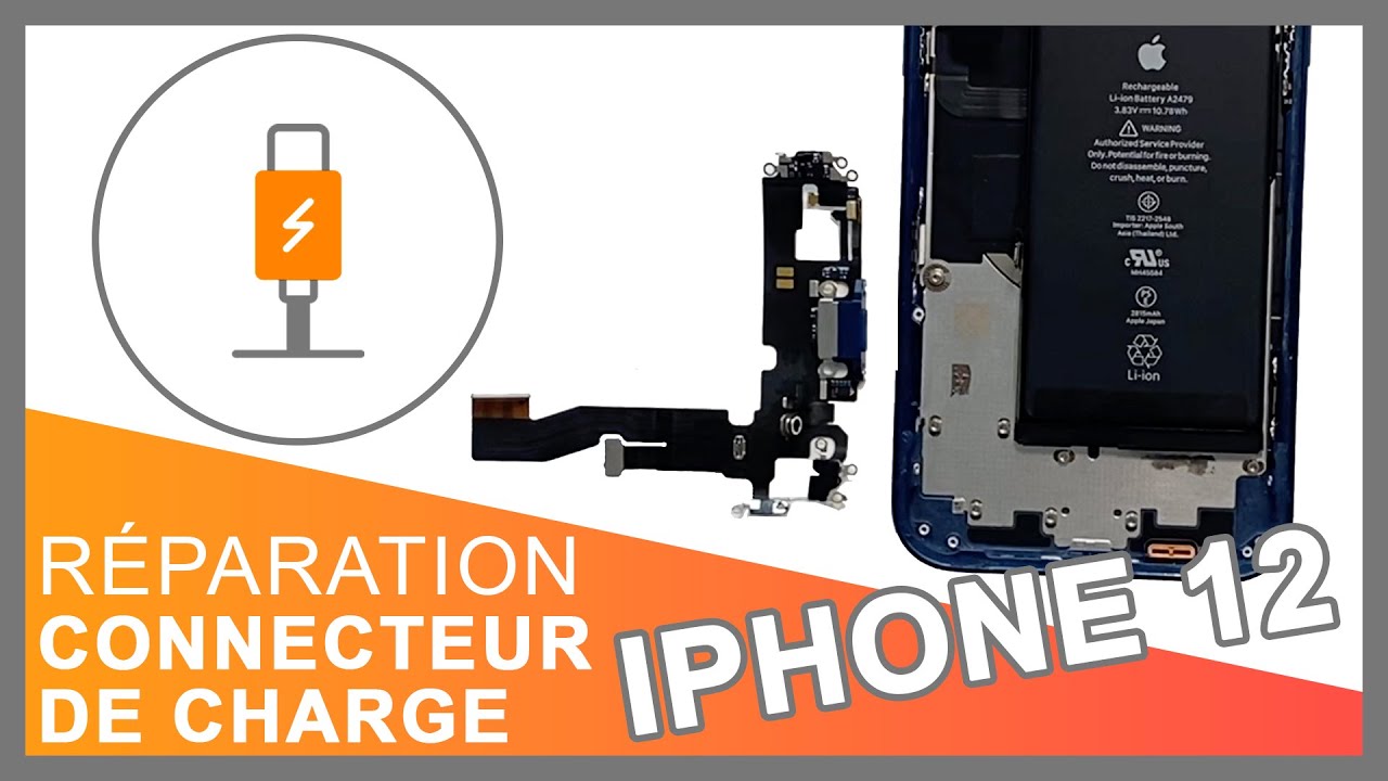 Réparation Connecteur de charge iPhone 12