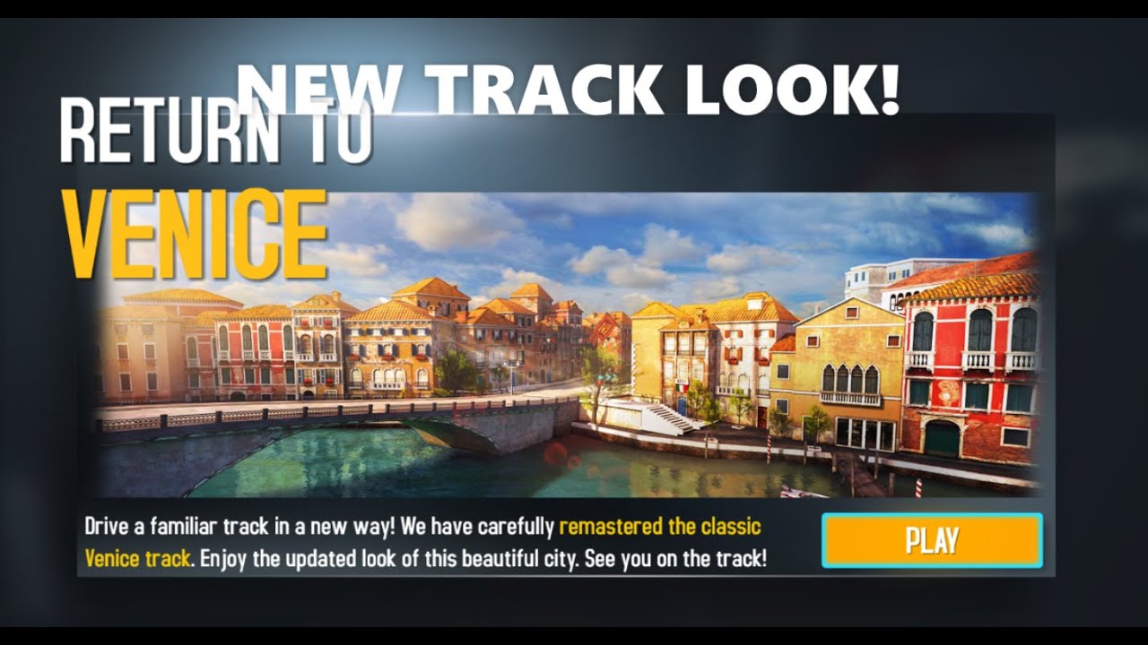 The new Venice! Asphalt 8's New Look of the good old track!