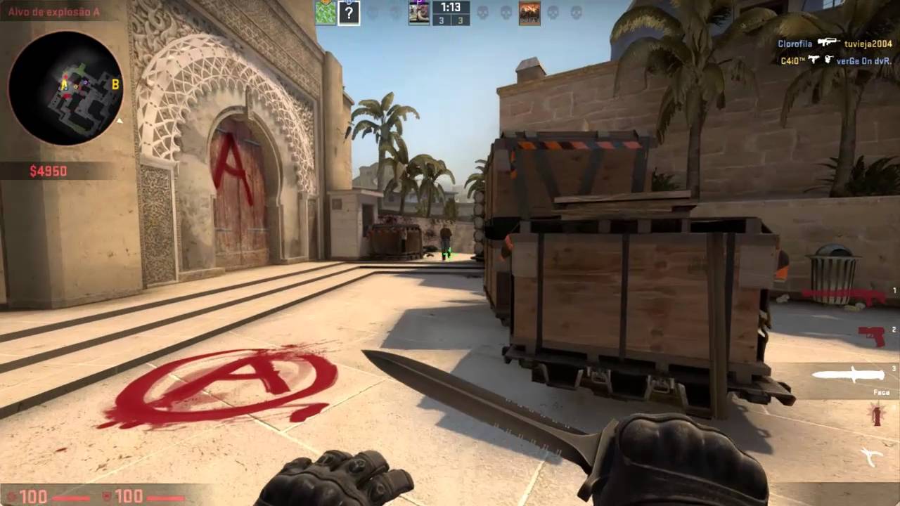 CS-GO MD10 #1 Primeira vit&oacute;ria (Mirage) 1-0