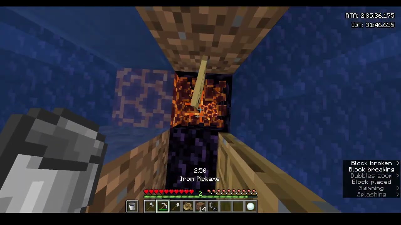 not being able to build a 2x1 protal for a min str8