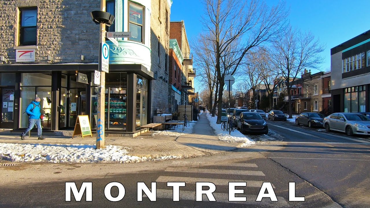 Exploring Montreal Neighborhood La Petite-Patrie between Beaubien and Rosemont stations