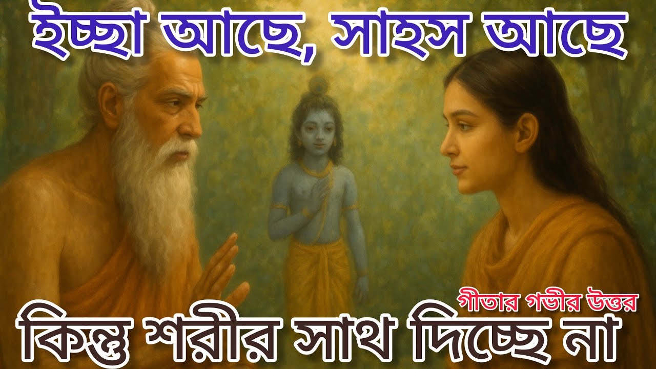 ইচ্ছা আছে, সাহস আছে… কিন্তু শরীর সাথ দিচ্ছে না | গীতা বলে তখন কী করবো