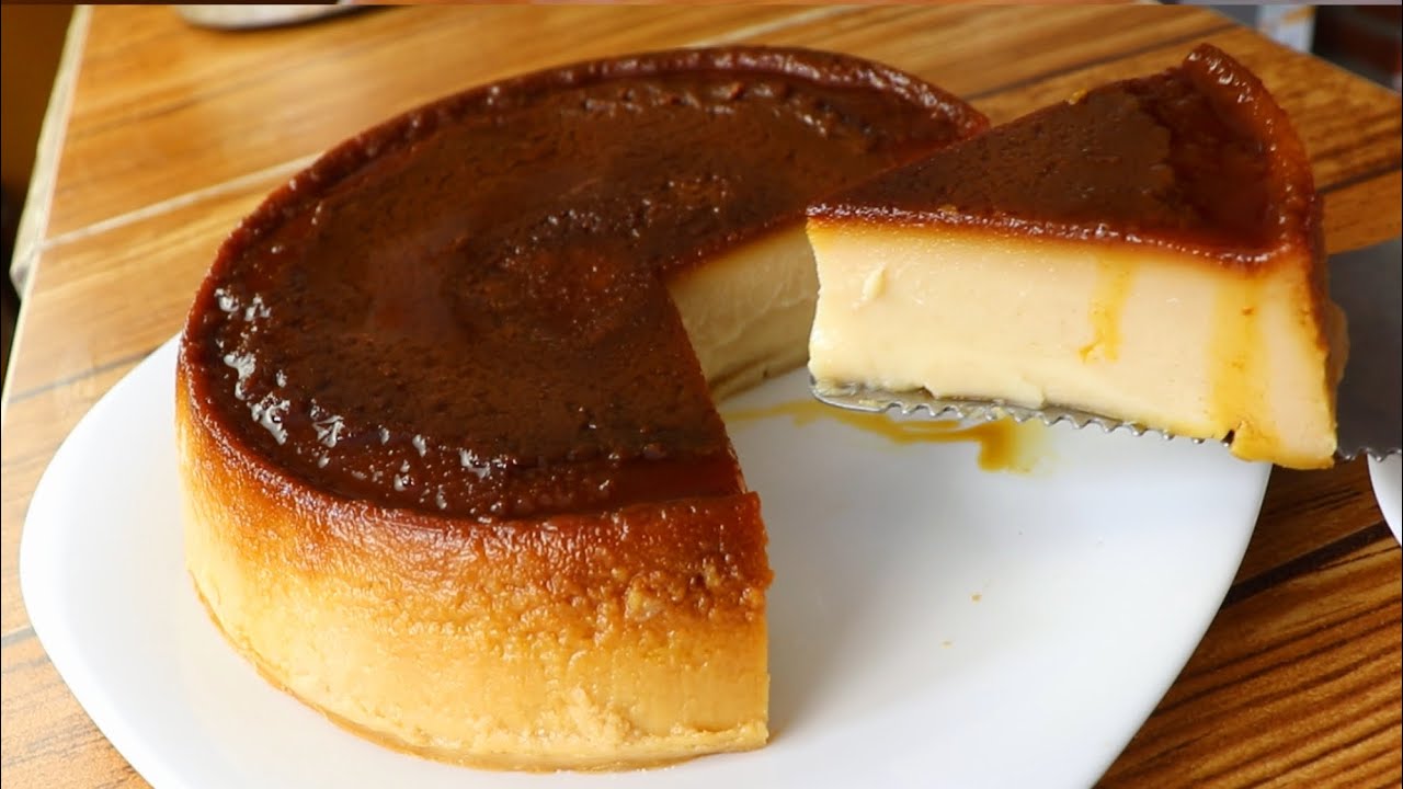 Flan de GALLETAS Marías con solo 4 ingredientes 🤤