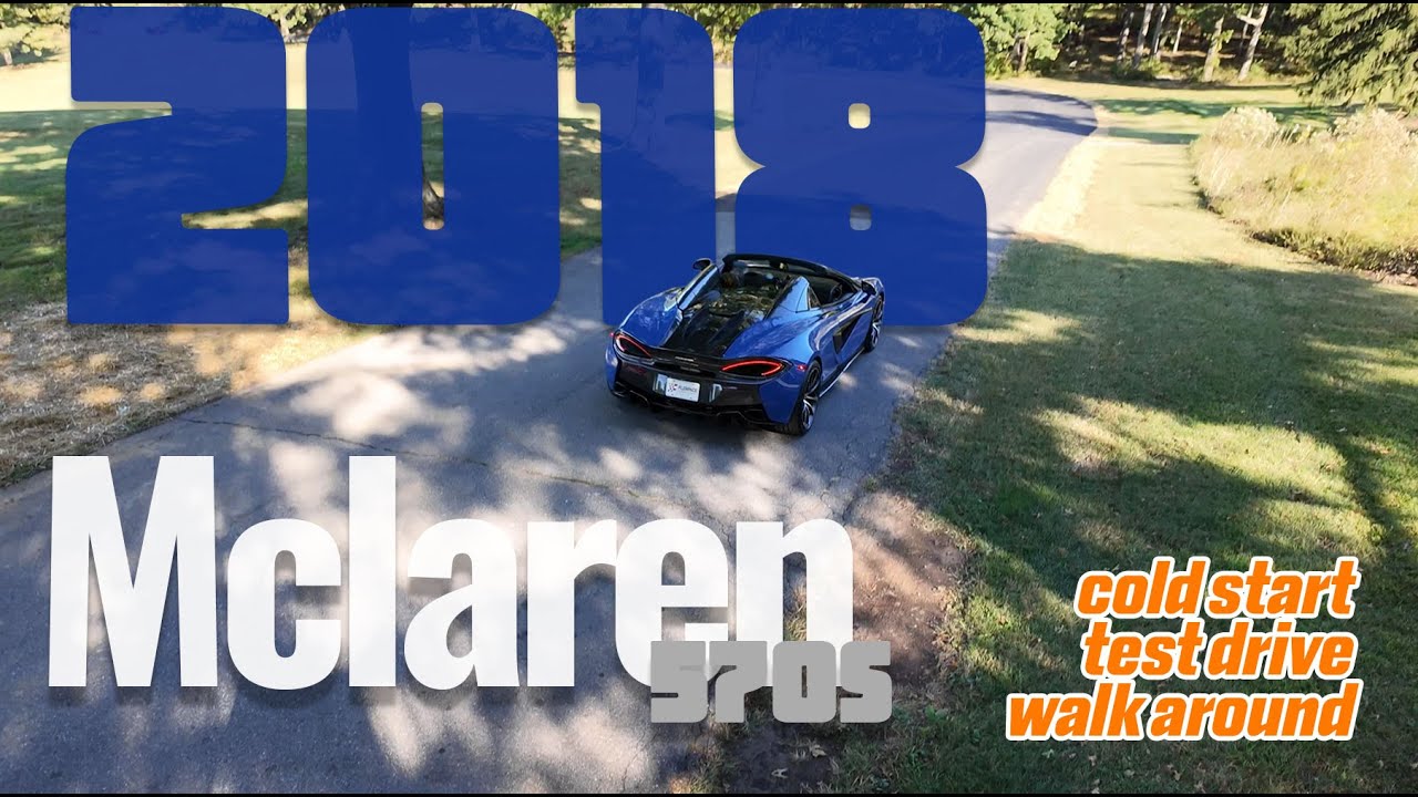 McLaren 570S Кабриолет 2018 года